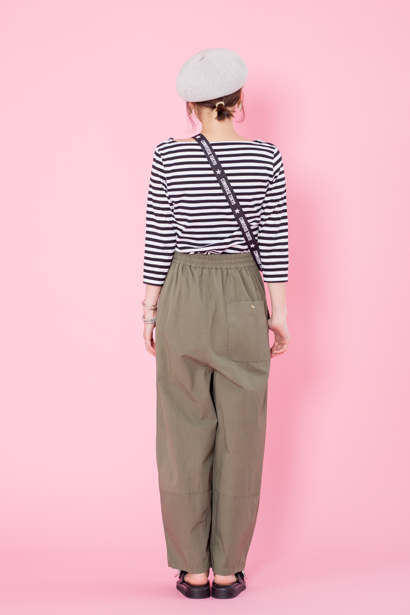 バルーンパンツ,ボーダーシャツ,アントゲージ,Lady Work,レディワーク,JEANS FACTORY,ジーンズファクトリー,通販,セレクトショップ,スタイリング,2018春夏