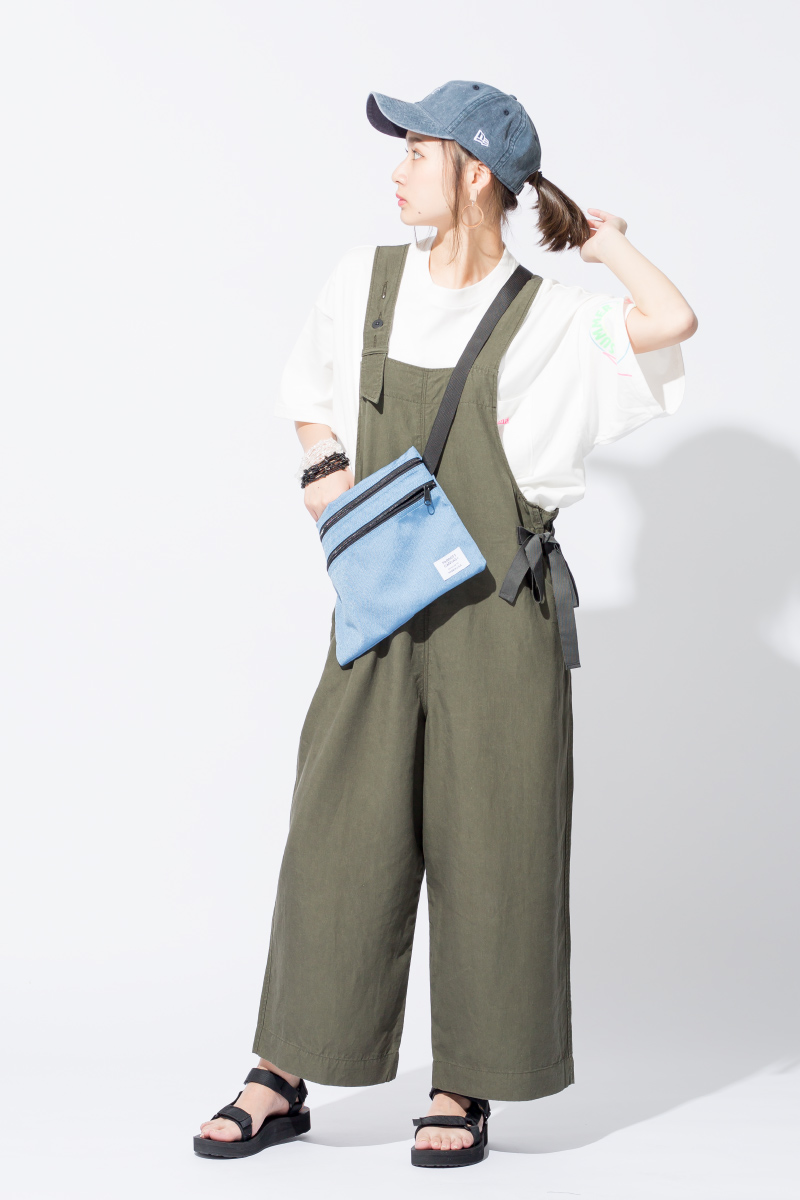 サロペット,プリントT,ワークスタイル,2018春夏,サマースタイル,JEANS FACTORY,ジーンズファクトリー,通販,セレクトショップ,スタイリング,2018春夏