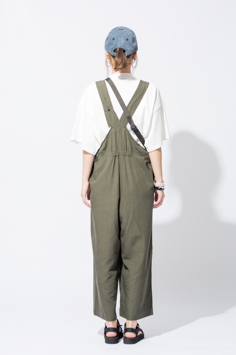 サロペット,プリントT,ワークスタイル,2018春夏,サマースタイル,JEANS FACTORY,ジーンズファクトリー,通販,セレクトショップ,スタイリング,2018春夏