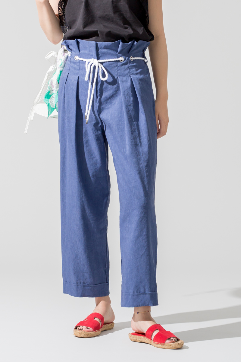 ショルダーブラウス,肌見せ,サンダル,2018春夏,アーバンリゾート,JEANS FACTORY,ジーンズファクトリー