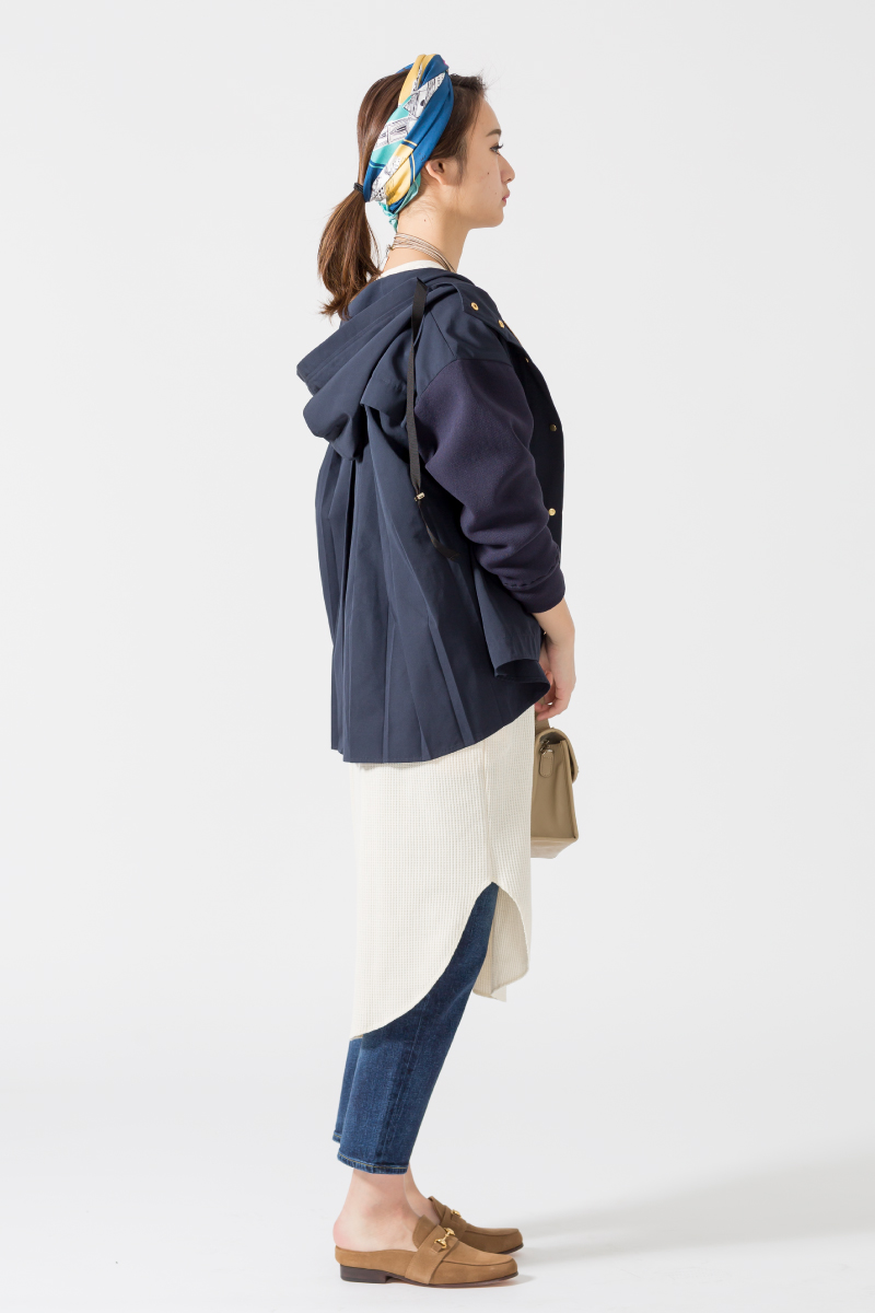 ワーク,デニム,春アウター,ナイロン,コーデ,カジュアル,2019春夏