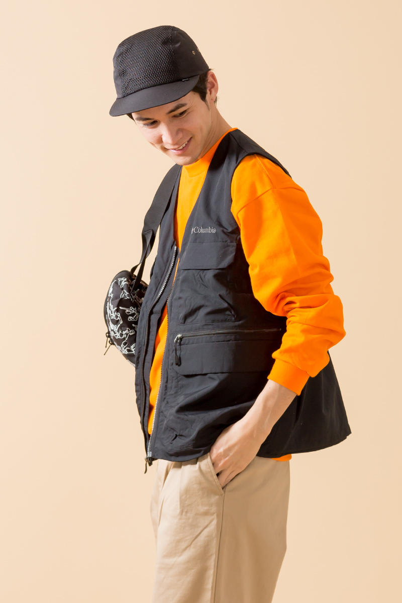 ルーズ,ストリート,アウトドア,コーデ,カジュアル,2019春夏,JEANS FACTORY,ジーンズファクトリー,通販,セレクトショップ,スタイリング