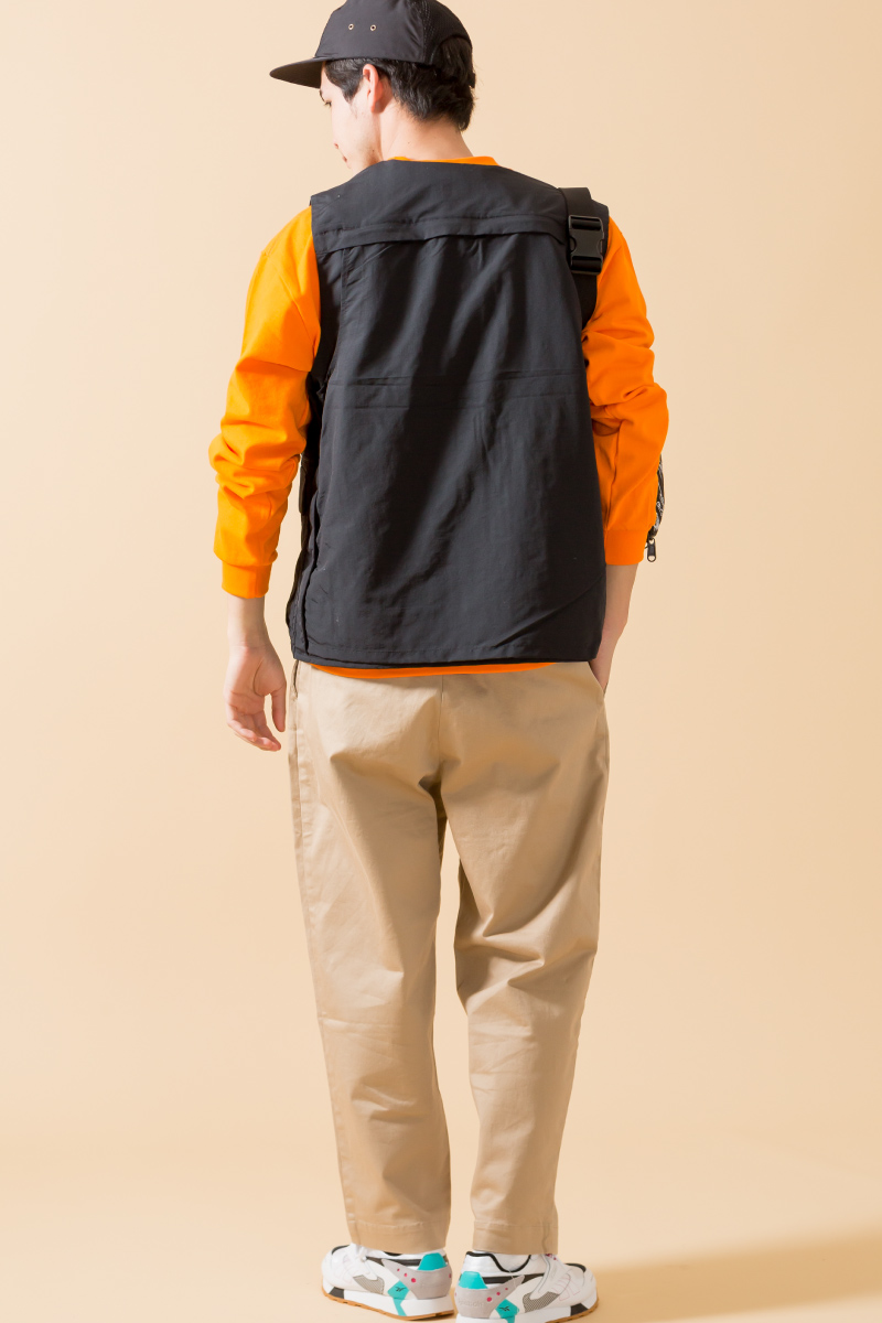 ルーズ,ストリート,アウトドア,コーデ,カジュアル,2019春夏,JEANS FACTORY,ジーンズファクトリー,通販,セレクトショップ,スタイリング