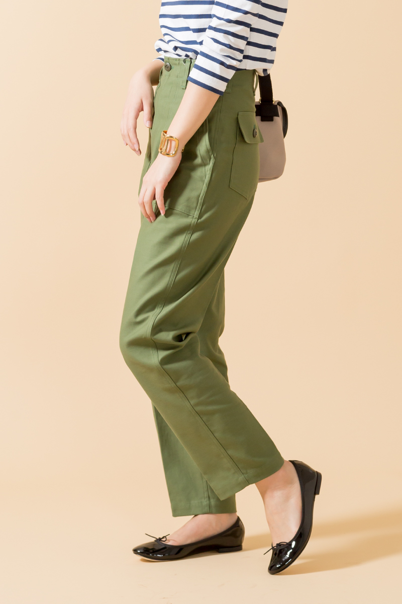 フレンチベーシック,ボーダー,コーデ,カジュアル,2019春夏,JEANS FACTORY,ジーンズファクトリー,通販,セレクトショップ,スタイリング